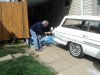 Wagon repair--Jim paint gun pass rear 032412 pm.jpg