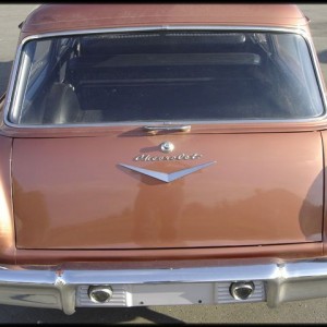 1958 Chevrolet Biscayne Brookwood Wagon