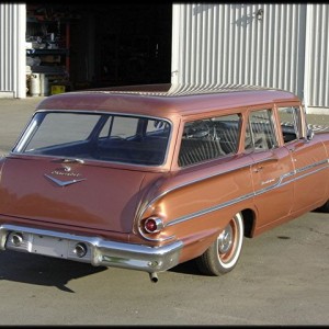 1958 Chevrolet Biscayne Brookwood Wagon