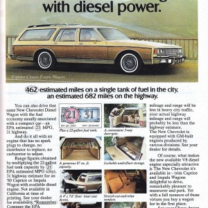 1980 Chevrolet Caprice Diesel Wagon