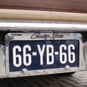 License Frame
