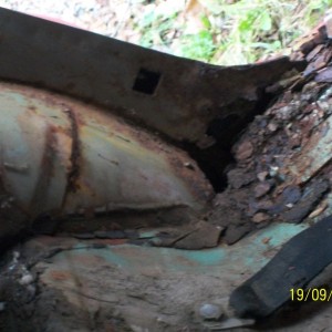 Back Door(leg) Drivers Side