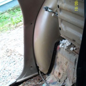 Back Door(leg) Passenagers Side
