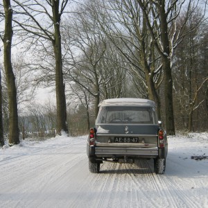 Citroën Ds Break In The Snow 2