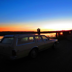 The Beastie At Sunset