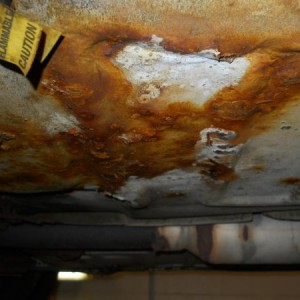 Driver's Floor Underneath