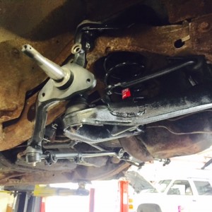 Front end rebuild and disk brake upgrade