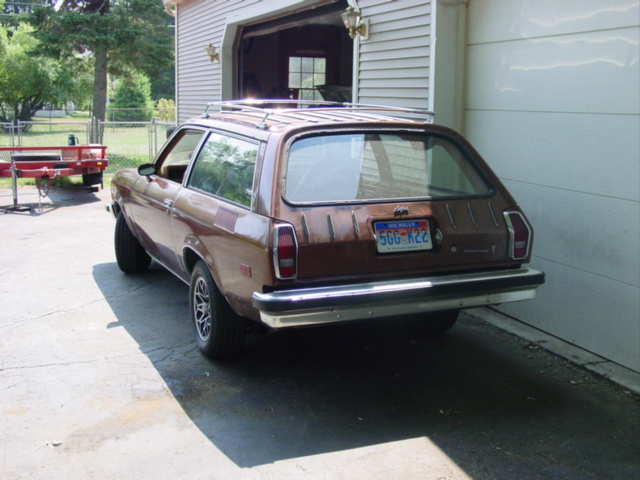 78 Sunbird Safari, Rear View