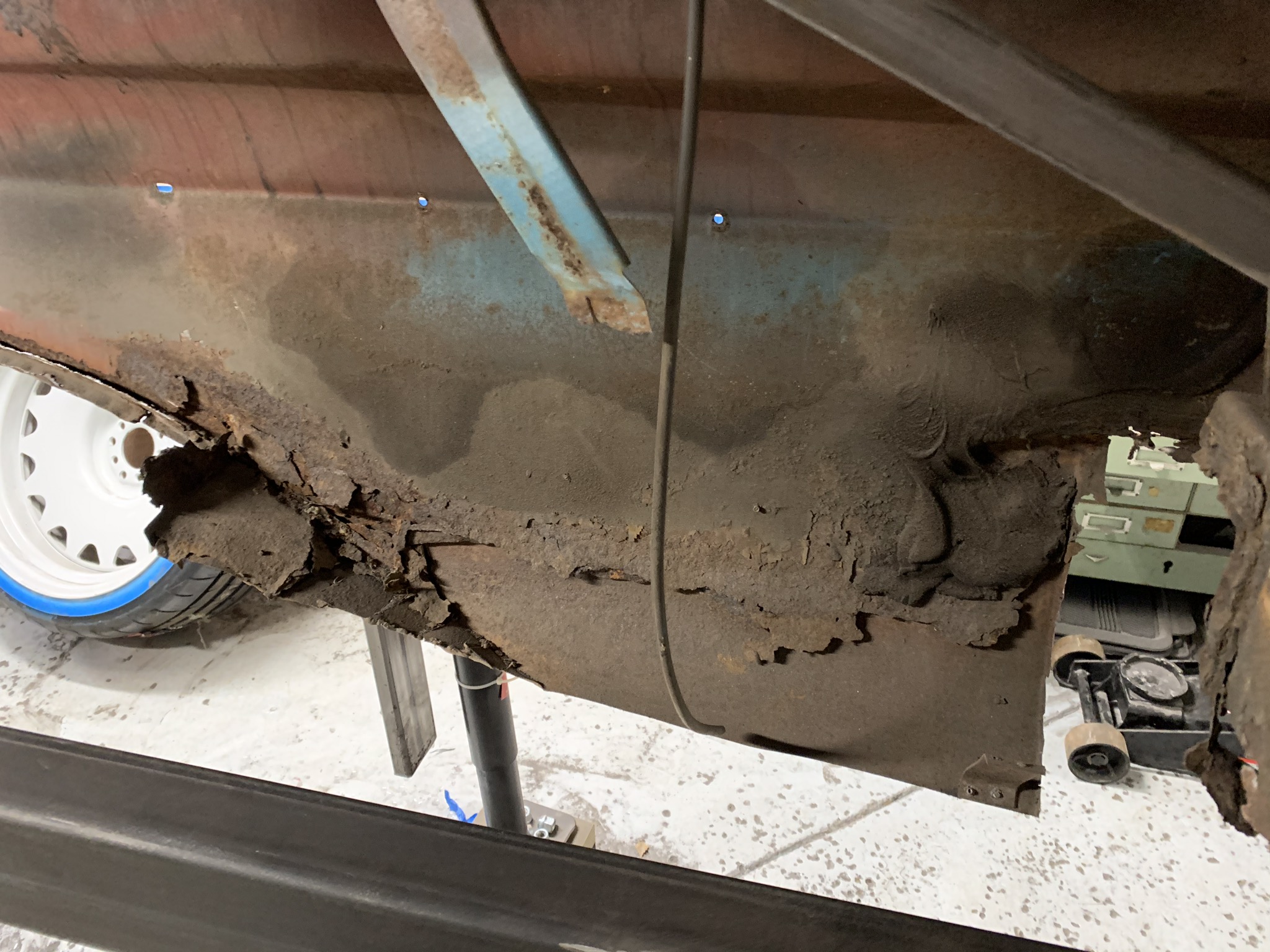 Soo Much Rust On Rear Quarter Panel Station Wagon Forums