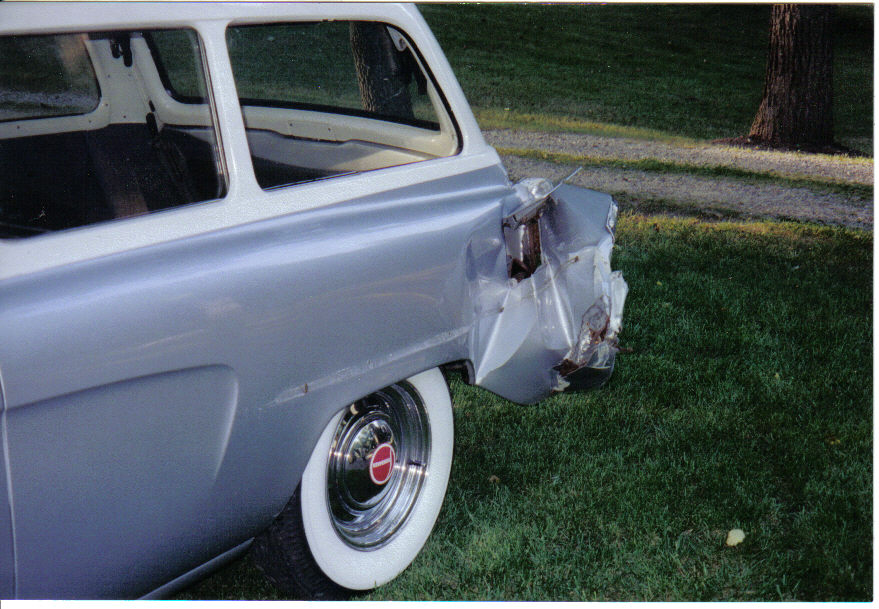 Studebaker crashed