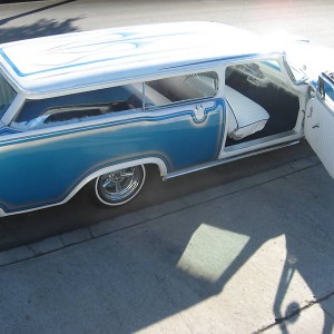 1957 Plymouth 2 Door Chopped Kustom Wagon