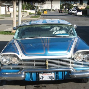 1957 Plymouth 2 Door Chopped Kustom Wagon