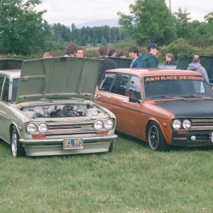 Datsun Meet At Blue Lake