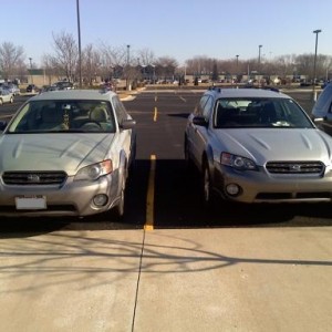Dueling Silver Outbacks