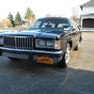 Wood Delete 1987 Mercury Colony Park