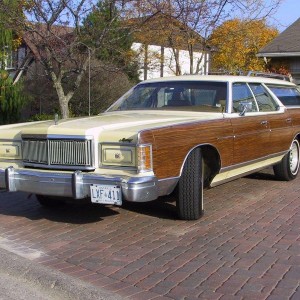 1977 Mercury Colony Park 49,000 Orig Miles