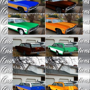 Wagon In Current State And Concepts