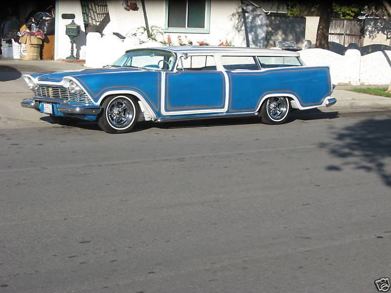 1957 Plymouth 2 Door Chopped Kustom Wagon