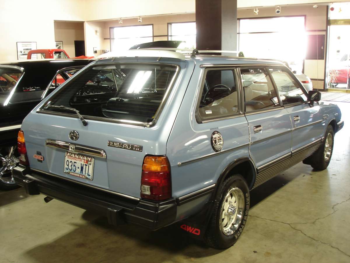 1983 Subaru Gl 4x4 Station Wagon